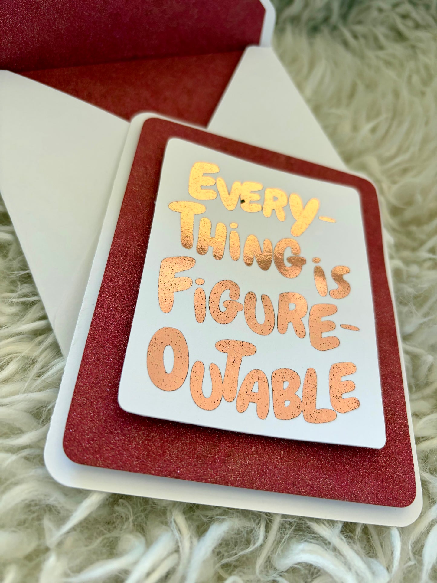 Hot Foil Card Set - Everything is Figuroutable
