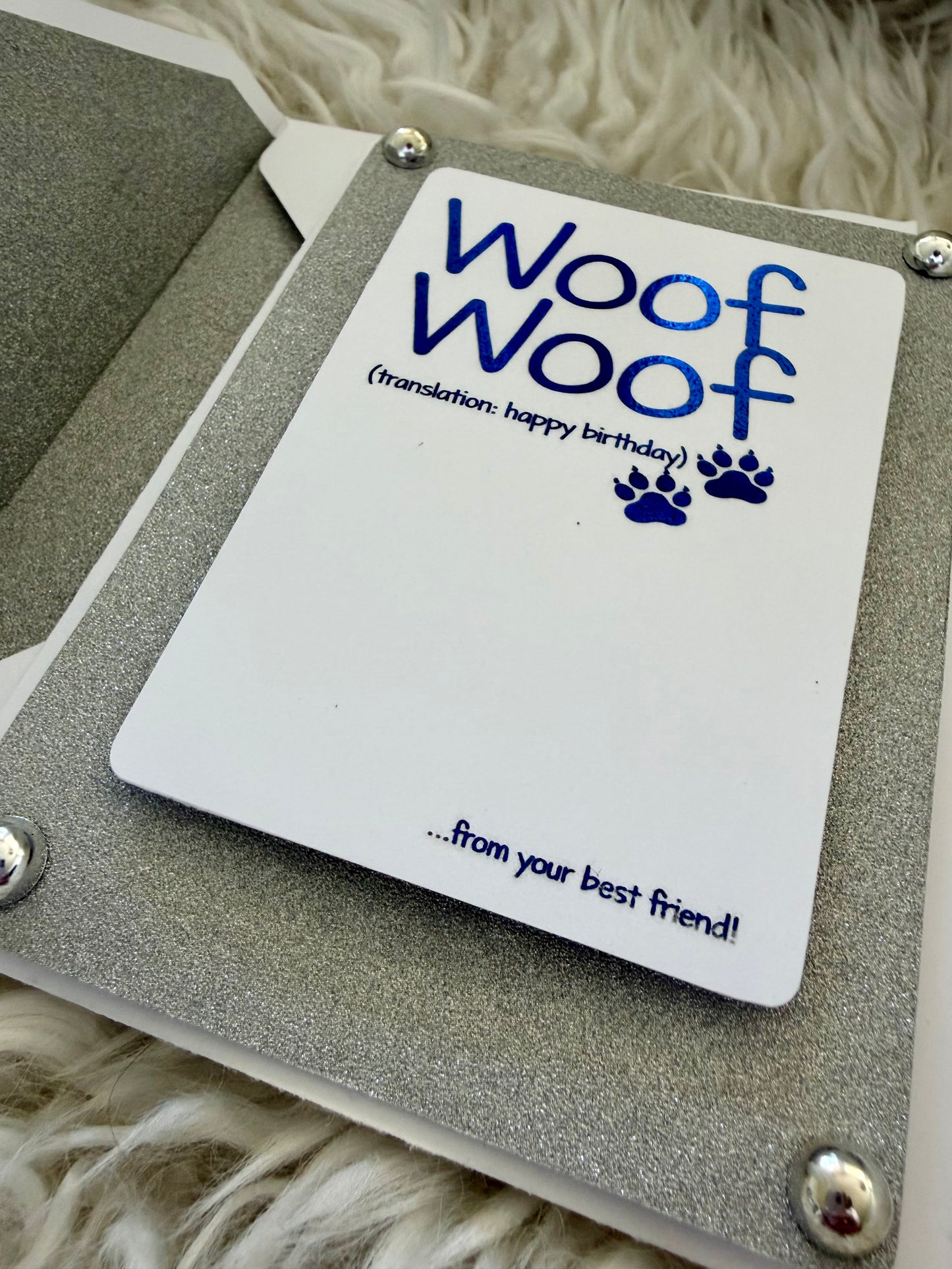 Hot Foil Card Set - Woof-Woof