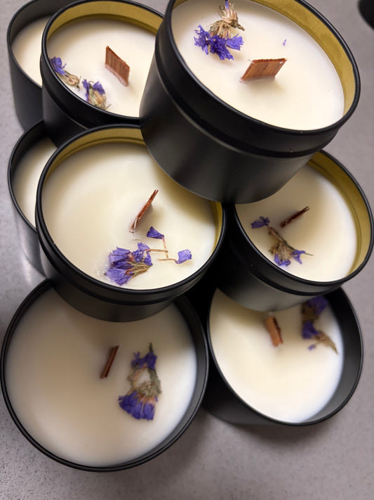 Botanical Wood Wick Candle (8oz)