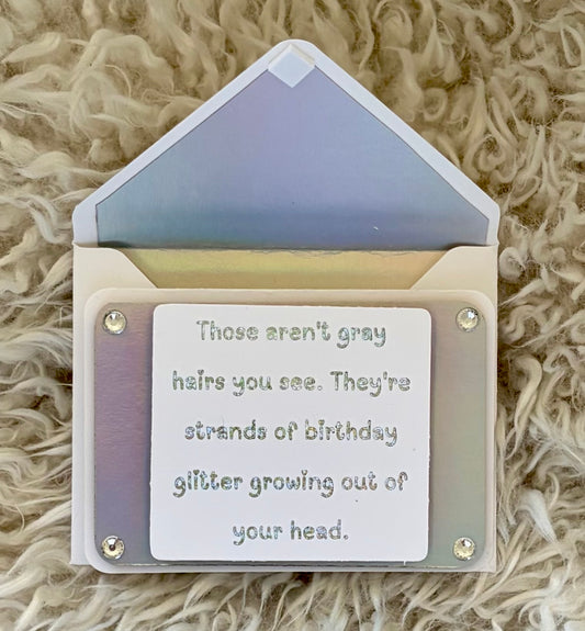 Hot Foil Card Set - Those aren’t gray hairs you see