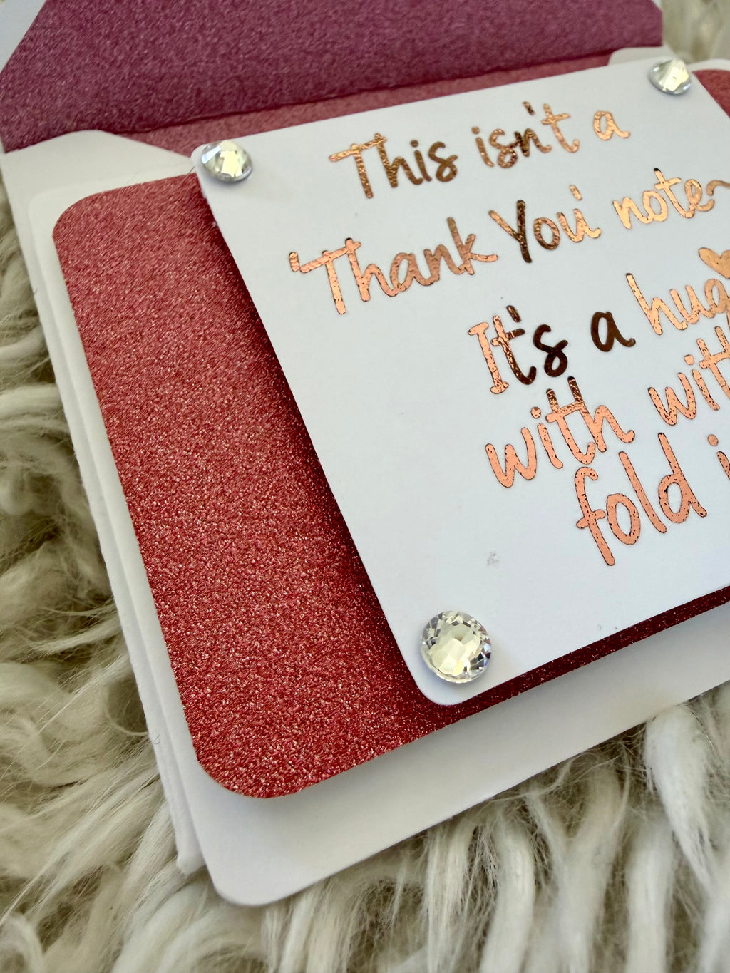 Hot Foil Card Set - This isn’t a thank you note