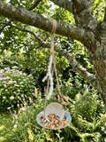 Vintage Teacup Bird Feeder
