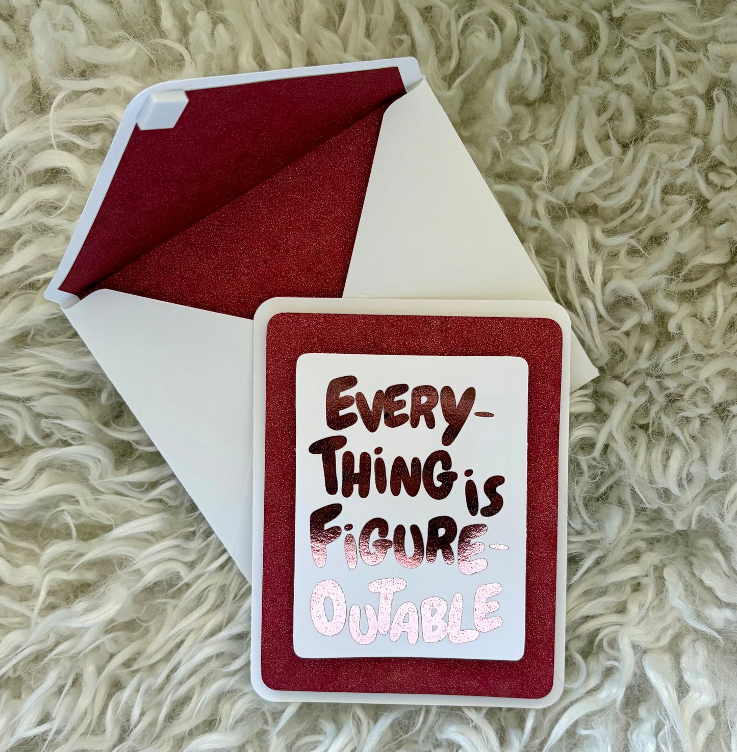 Hot Foil Card Set - Everything is Figuroutable