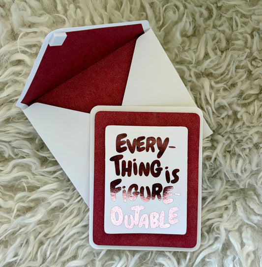 Hot Foil Card Set - Everything is Figuroutable