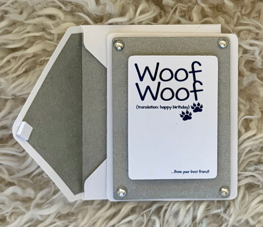 Hot Foil Card Set - Woof-Woof