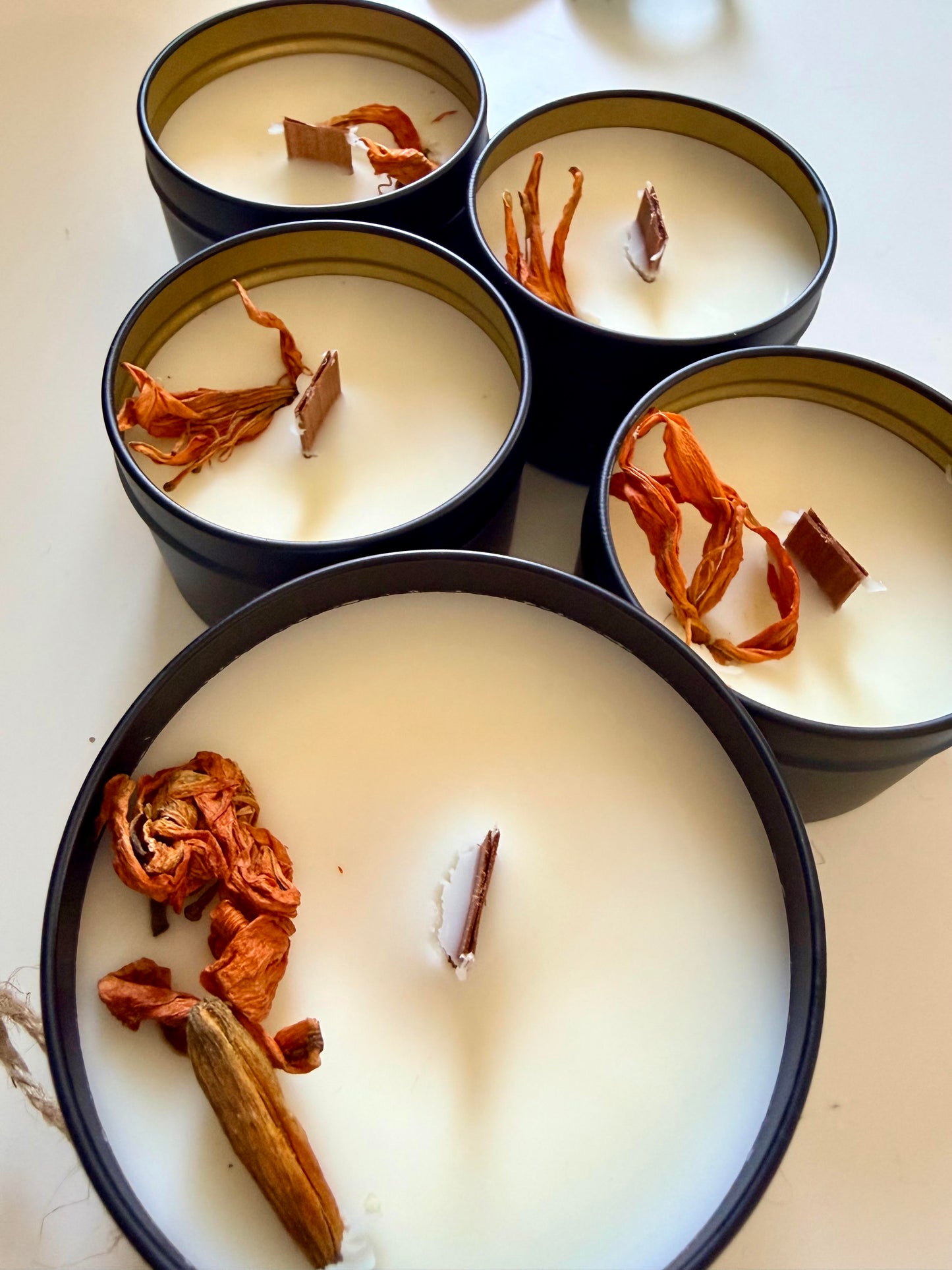 Botanical Wood Wick Candle (4oz)
